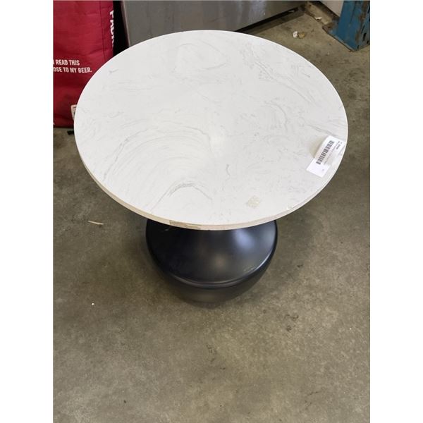 JAMESDAR MARBLE TOP ENDTABLE