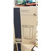 Image 1 : AS NEW RUBBERMAID STEP ON GARBAGE CANS
