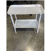 Image 1 : WHITE IKEA SERVING STAND WITH REMOVEABLE TRAYS