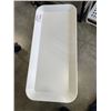 Image 2 : WHITE IKEA SERVING STAND WITH REMOVEABLE TRAYS
