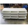 Image 2 : WHITE 9 DRAWER DRESSER
