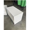 Image 3 : PAIR OF WHITE 2 DRAWER NIGHT STANDS