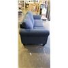 Image 3 : AS NEW MINHAS UPHOLSTERED SOFA, BACK HAS BROKEN FRAME, STILL USEABLE, DOES NOT AFFECT INTEGRITY
