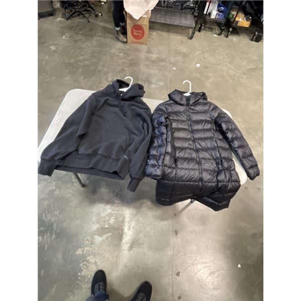 TNA HOODY AND PUFFER JACKET