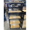 Image 3 : 2 BOOK SHELVES - 27.5" WIDE BY 64" AND 49" TALL