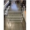 Image 1 : 3 TIER METAL SHELF AND SHOE RACK