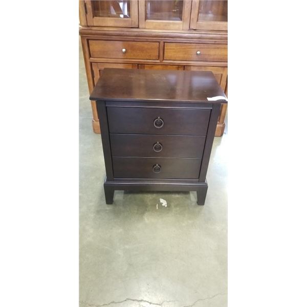 PAIR OF 3 DRAWER NIGHT STANDS  HAND CRAFTED IN CANADA