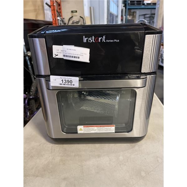 INSTANT POT 10QT VORTEX PLUS AIR FRYER OVEN - TESTED WORKING, RETAIL $199