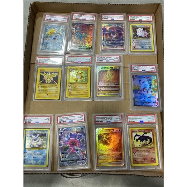 UNAUTHENTIC TRAY OF POKEMON CARDS