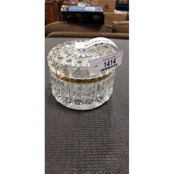POLSTAR CRYSTAL LIDDED DISH