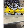 Image 1 : 2 NEW PAIRS OF EASTON DIAMOND LO WFII BASEBALL CLEATS SIZE WOMENS 9 / MENS 8 BLACK
