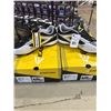 Image 4 : 2 NEW PAIRS OF EASTON DIAMOND LO WFII BASEBALL CLEATS SIZE WOMENS 9 / MENS 8 BLACK