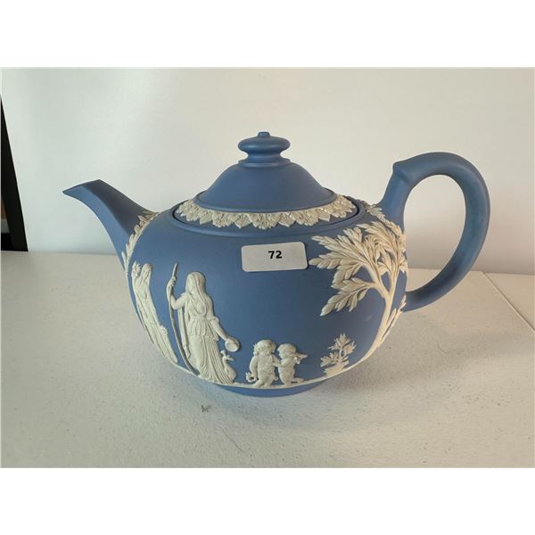 Wedgwood Jasperware Blue Teapot – 1 Piece