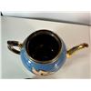 Image 2 : Sadler Running Greyhound Blue & Black Teapot – 1 Piece