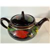 Image 5 : Brown Glaze Floral Teapot – 1 Piece