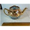 Image 6 : Sadler Cube Teapot Blue & Gold – 1 Piece