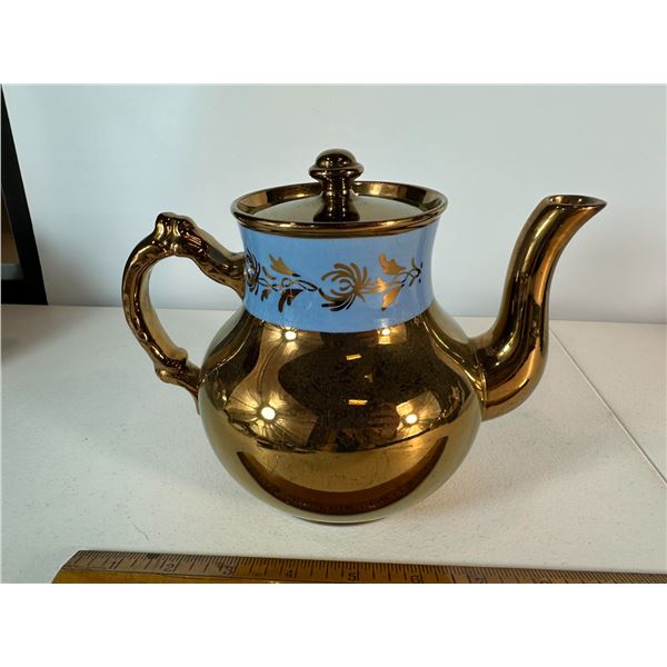 Gibson & Sons England Copper Lustre Teapot – 1 Piece