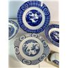 Image 4 : Blue Floral Serving Platters & Bowls – 5 Pieces