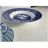 Image 5 : Blue Floral Serving Platters & Bowls – 5 Pieces