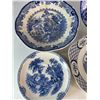 Image 7 : Blue Floral Serving Platters & Bowls – 5 Pieces