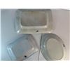Image 3 : Assorted Blue & White Serving Dishes – 3 Pieces