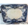 Image 5 : Assorted Blue & White Serving Dishes – 3 Pieces