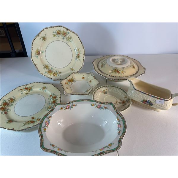 Royal Winton Grimwades Floral Serveware – 7 Pieces