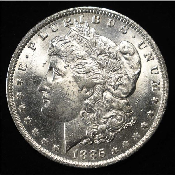 1885-O MORGAN DOLLAR BU