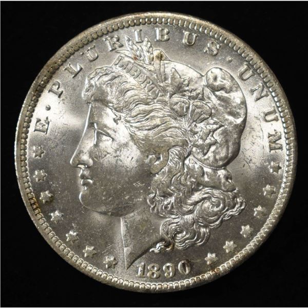 1890-O MORGAN DOLLAR BU