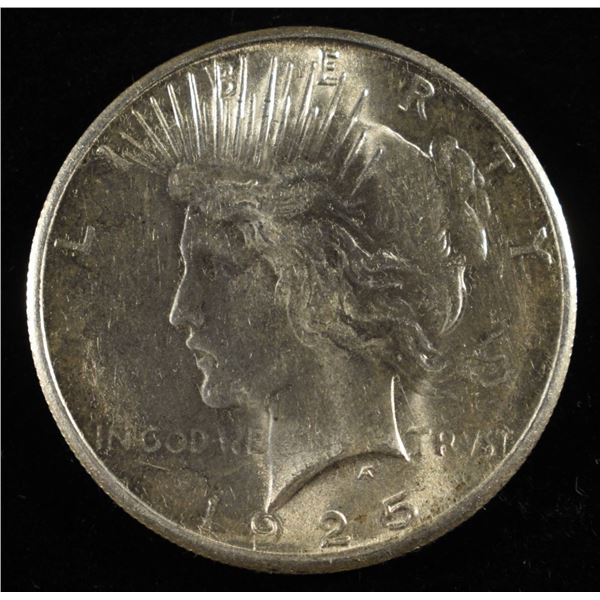 1925-S PEACE DOLLAR CH BU
