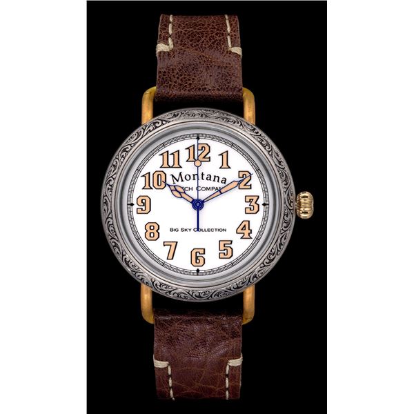 MONTANTA WATCH: The Big Sky Collection "Glacier 102" Watch Engraved with DSC Logo