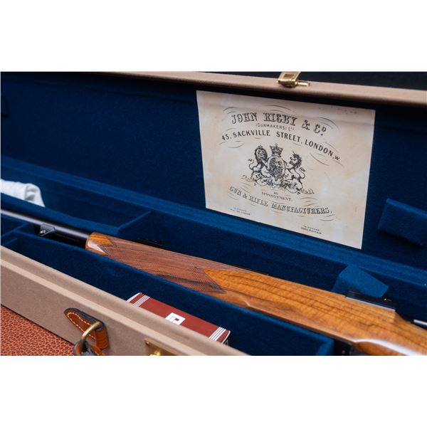 BLASER USA: Rigby Rifle R W.D.M. Bell Highland Stalker in .275 Rigby with Custom Case & More!
