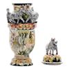 Image 5 : PASCOE GALLERY: One-of-a-Kind Exquisitely Decorated Zebra Urn