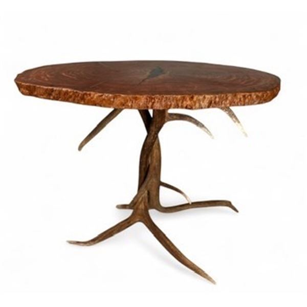 LAKE ANTLER WORKS: Beautiful Live Edge Bistro Table