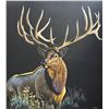 Image 1 : CYNTHIE FISHER: "Bull of Dreams" - Scratchboard Elk Artwork