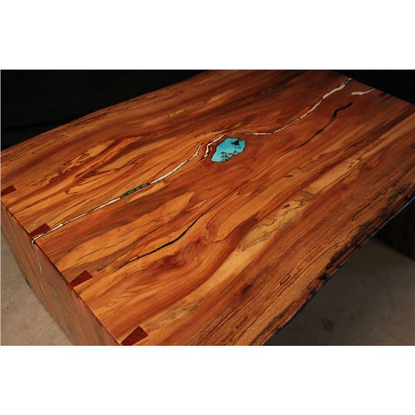 ANDY SANCHEZ CUSTOM FURNITURE: Spalted Sycamore Coffee Table