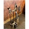 Image 1 : TERRY WILSON ANTLER DESIGN: Whitetail Antler Fireplace Set