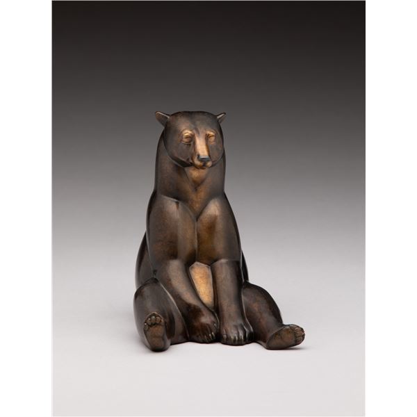 JOSHUA TOBEY STUDIOS: Tahoe Bear Bronze by Joshua Tobey