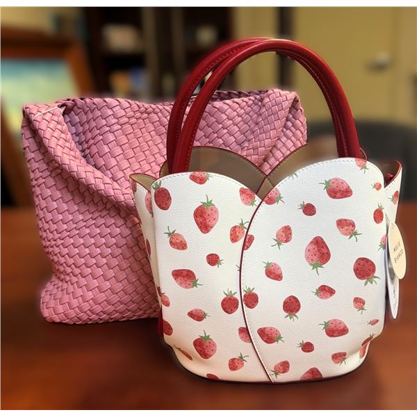 MARK & CAROL LITTLE: Adorable Melie Bianco Purse Set with Matching Accessories