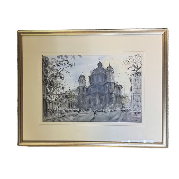LL COMMITTEE: European Watercolor Artwork