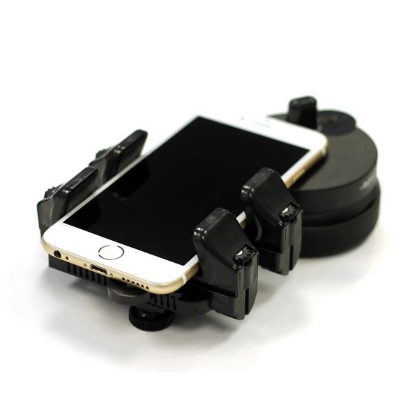 NOVAGRADE: Double Gripper Phone Adapter and Journey Duffel Bag