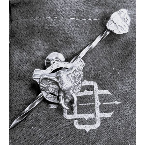 FRIEND OF DSC: Exclusive Clint Orms Sterling Silver Life Member Pin and Hat Pick