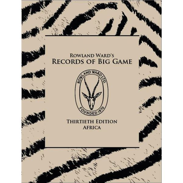 FRIEND OF DSC: Rowland Ward Records of Big Game & CIC Caprinae Atlas of the World
