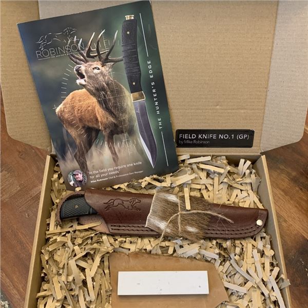 FLINT & FLAME: Field Knife No. 1 by Chef and Michelin Starred Restaurant Owner, Mike Robinson