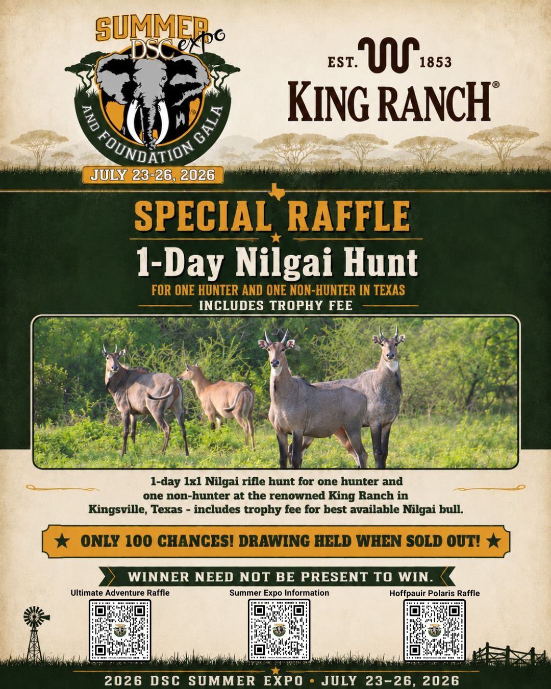 Raffle Ranch King Ranch Raffle
