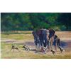Image 1 : (NEW!) DAWIE FOURIE: "Juventus" - Original Mixed Acrylic and Oil on Cotton Canvas by Dawie Fourie