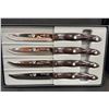 Image 1 : (NEW!) CUTCO: Cutco 4-Piece Steak Knife Set Engraved with DSC Logo