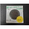 Image 1 : Prince Edward Island. Ships, Colonies & Commerce Half Penny Pre-Confederation Token. Bar Ampersand. 