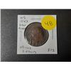 Image 1 : New Brunswick. 1843 Half Penny Pre-Confederation Token. George IV. NB-1A2 with 2 complete groups. Fi