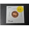 Image 1 : 2001 Canadian Small Cent. Proof with Ultra Heavy Cameo.